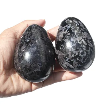 1 Ks Prirodzené Indigo Gabbro Kamenné Gule A Vajcia