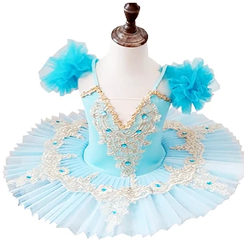 2020 Nové Songyuexia detské tanečné šaty dievča baletné sukne ženy labutie jazero modrá ružová profesionálne balet tutu sukne