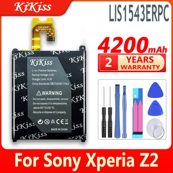 4200mAh LIS1543ERPC Batérie Pre Sony Xperia Z2 L50 L50w Sirius SO-03 D6503 D6502 zdokonaľovať Kvalitné Batérie+Nástroje