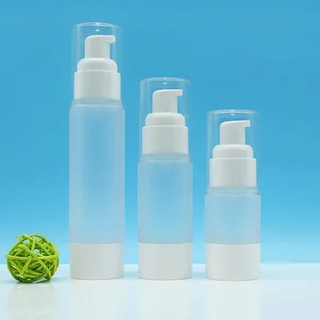50ML matné plastové airless fľaša na mlieko/emulzie/sérum/kvapalina nadácie/zubov podstate starostlivosť o pleť, kozmetické balenia