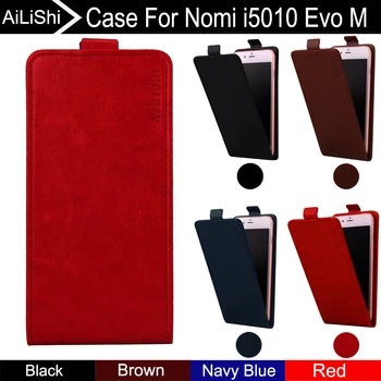 AiLiShi Pre Nomi i5010 Evo M Prípade, Hore A Dole Vertikálne Telefón Flip Kožené puzdro telefóny, Príslušenstvo 4 Farby Sledovania Na Sklade