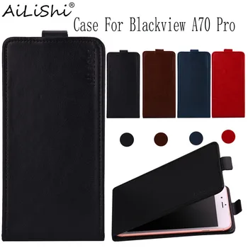 AiLiShi Prípade Blackview A70 Pro Hore A Dole Flip PU Kožené puzdro Exkluzívny 100% Telefón Ochranný Kryt Kože+Sledovania