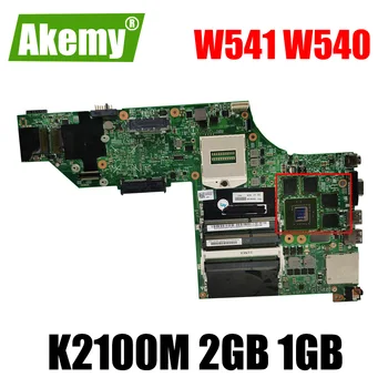 Akemy W541 W540 základná Doska Pre Lenovo ThinkPad W541 W540 Notebook Doske Doske GPU K2100M 2 GB 1 GB