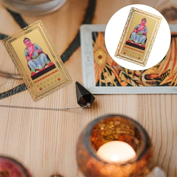 Amuletchinese Tradičné Všeobecné Auspiciousdecor Šťastie Kovové Náboženské Jemná 