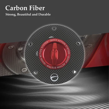 Carbon Fiber Motocyklové Príslušenstvo Rýchle Uvoľnenie Tlačidla Palivovej Nádrže Plynový Olej Spp Kryt pre Mv Agusta BRUTALE 990 989 R