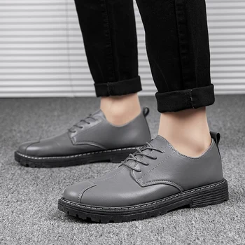 cuero uomo 2020 formálne summer black zapatillas mens zapatos originálne módne klasické scarpe jeseň masculinos de sapato hombre