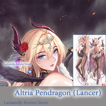 Dakimakura Altria Pendragon Lancer Anime Obojstranná Tlač Obliečka Na Vankúš Životnej Veľkosti Tela Vankúš