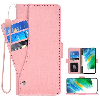 Denim Peňaženku Flip Kryt Telefónu Luxusné Magnetické puzdro Pre Samsung Galaxy Note 10 9 8 5 4 3 Plus pre 20 Ultra 5G Note10 Note9 Note20