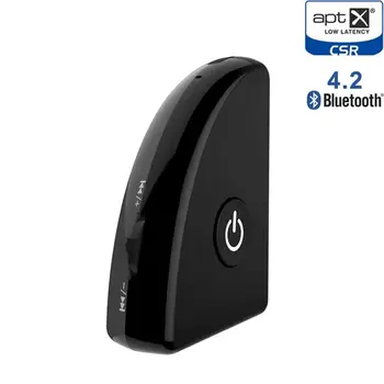 Dvojité Pripojenie Bluetooth 4.2 CSR8670 Aptx Nízku Latenciu Aux 3,5 mm RCA Vysielač, Prijímač Bezdrôtovej A2DP Audio Music TV Adaptér
