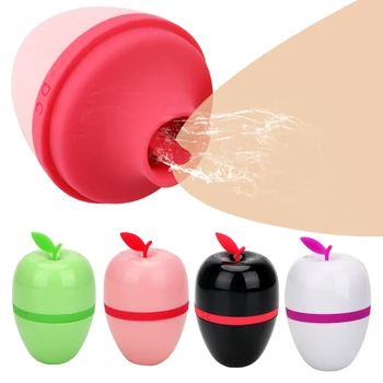 Erotické Bradavky Masér Tvorivé Apple stimulácia Klitorisu Ženská Masturbácia Jazyk Vibrátor Sexuálne Hračky pre Ženy