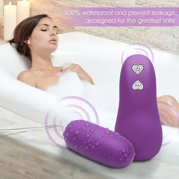 Guľka Vibrátor Bezdrôtové Diaľkové Ovládanie Vibračné Vajíčka G - Bod Stimulátor Klitorisu Vaginálne Masážne Loptu Silný Žena Sexuálne Hračky