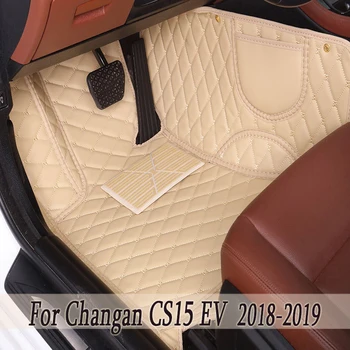 Koberce Pre Changan CS15 EV 2018 2019 Auto Podlahové Rohože Interiérov Styling Auto Príslušenstvo Kryt Častí Automobilov