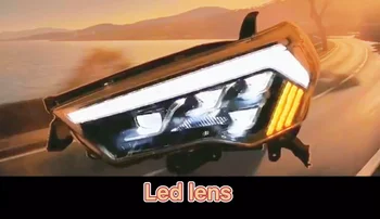MAICTOP Auto Diely, Auto LED Vedúci svetlo lampy, 4Runner Svetlomety s Dynamtic sústruženie svetlo na roky 2014-2020