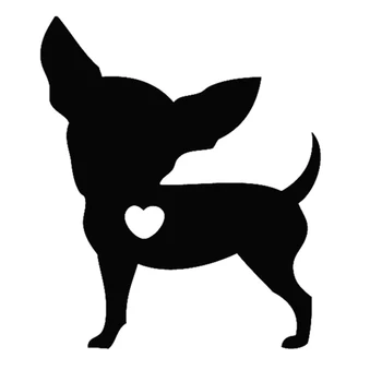 Milujem Môj Pes Zvierat Čierny/biely Pes, Auto Nálepky, Nepremokavé Obtlačky Auto Styling Príslušenstvo Okno Dekor 12 cm*10 cm