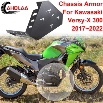 Motor Stráže Chránič Skrinky Armor Bash Šmyk Doska Rám pre Kawasaki Versys-X 300 KLE 2017-2023 2019 2020 2021 2022 Hliníka