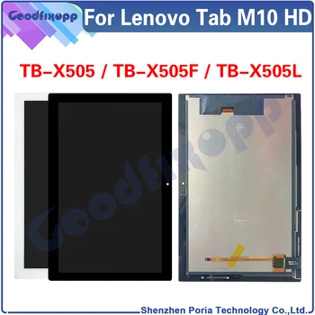 Na Kartu Lenovo M10 HD TB-X505 TB-X505F TB-X505L X505 LCD Displej Dotykový Displej Digitalizátorom. Montáž Náhradné