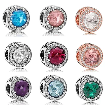 Nové originálne módne hot predaj farebné korálky sú vhodné pre pôvodné Pandora dámske šperky dary