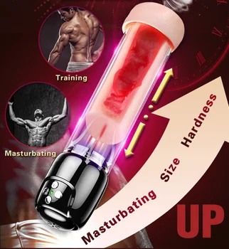 penis pumpa pre mužov masturbator pre mužov penis rozšírenie čerpadlo 6 frekvencia sania mužského penisu Zväčšovacie školenia masturbácia