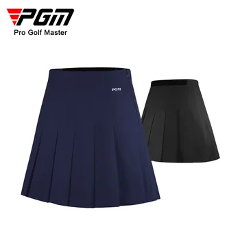 PGM QZ068 Golf Skladaná Sukňa Ženy, Bedminton, Stolný Tenis Krátke Sukne Vysoký Pás Skladaný Športové Nosenie Polyester+Spandex Oblečenie