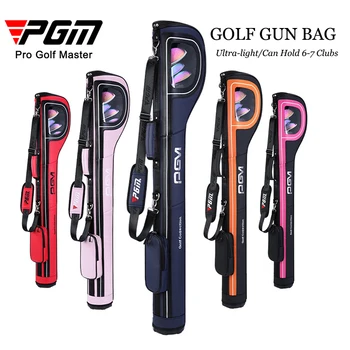PGM Ženy Ultra-light Golf Stand Zbraň Taška Mužov Vysoká Kapacita Klubu Storage Pack Transparentný Kryt Hlavy Golfové Tašky sa zmestí 6-7 Kluby