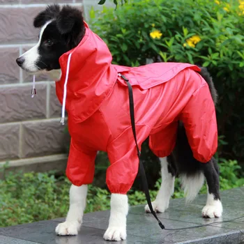 Psa Pršiplášť Vonkajšie Nepremokavé Oblečenie S Kapucňou Jumpsuit Trakmi Pre Malé Veľké Psy Dážď Plášť Francúzsky Buldog Labrador
