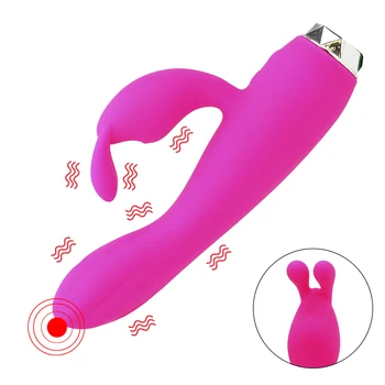 Sexuálne Hračky Pre Ženy, Ženské Masturbator 10 Rýchlosti Rabbit Vibrátor G-spot Vibrácií Stimulátor Klitorisu Erotické