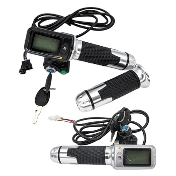 Tachometer/Tachometer+Plyn+LCDdisplay36V48V+Zámok/Cruise+Indikátor Batérie Elektrické Scooter Bike MTB Trojkolka DIY Časť