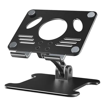 Univerzálny hliníkový skladací nastaviteľné pružné stôl tablet držiak na stojan