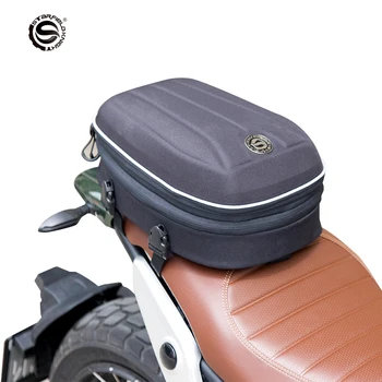 Veľkú Kapacitu, Nepremokavé Motocykel Chvost Taška Multi-funkčné Odolné Zadné Sedadlo Taška Zadnom Pack Motorových Prilba Taška Batoh