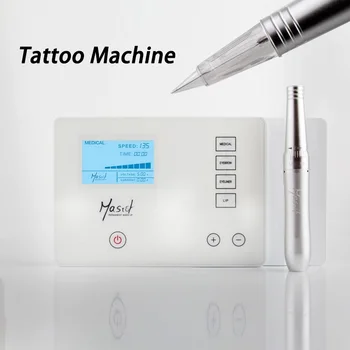 Z Nehrdzavejúcej Ocele Tetovanie Lepidlo Stroj Rotačné Micro Nôž Domácnosť, Beauty Nástroj Semi-Permanentné Bezpečné, Efektívne Pre Obočia, Pier