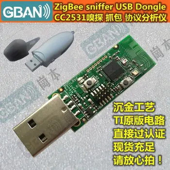 ZigBee CC2531 Sniffer USB Dongle Packet Sniffer Analyzer Analyzátor Sériový Port