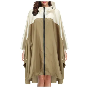 Unisex Móda pláštenka Kabát s Kapucňou Pršiplášť Pre Dospelých, Mladistvých S Vreckami Jednej osobe Rainwear Nepremokavý Oblek